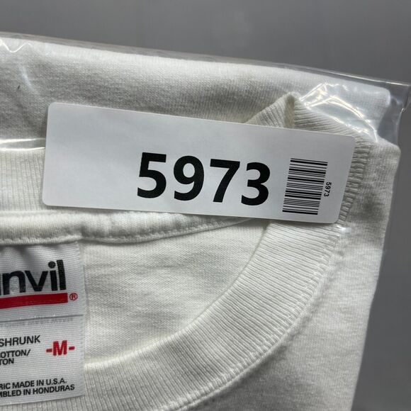 Vintage Boca Raton Florida Palm Tree Embroidered Shirt Medium White Graphic - Picture 8 of 8